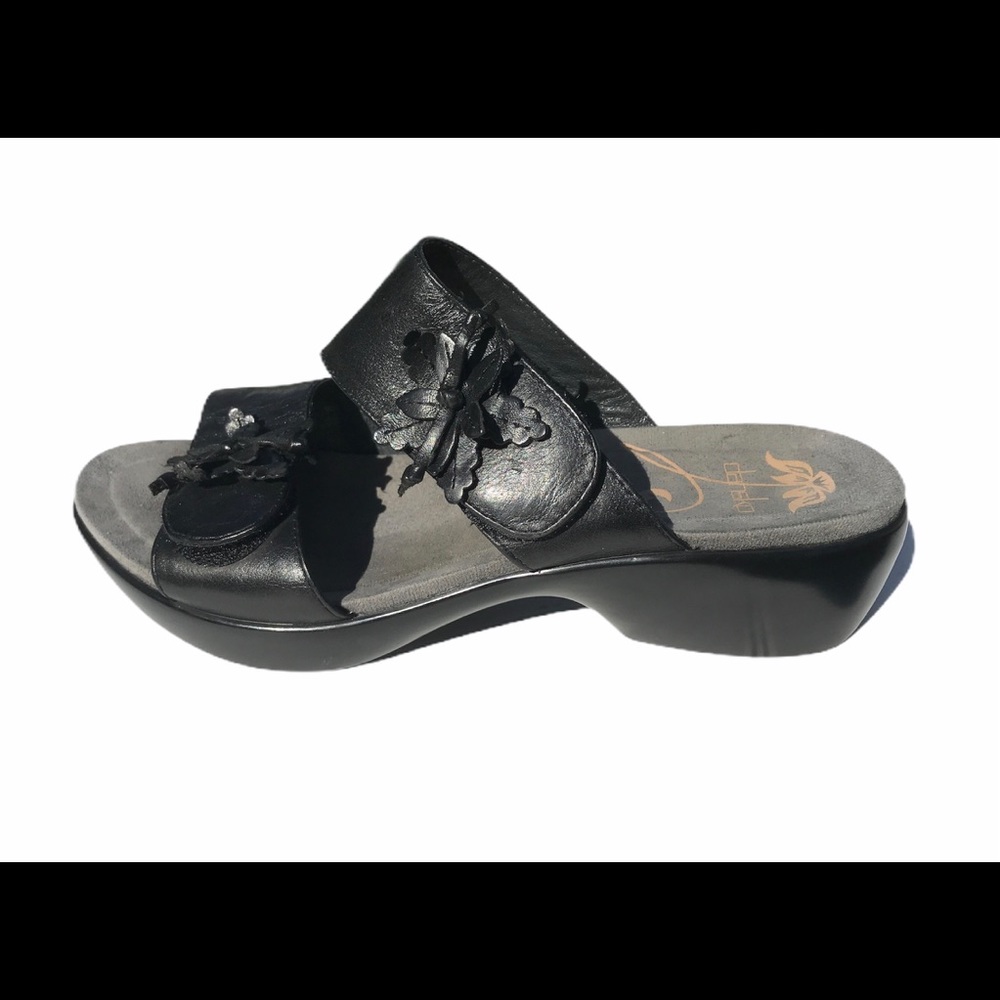 Dansko Sandals Womens 38 / 7.5 Shoes Leather Heel